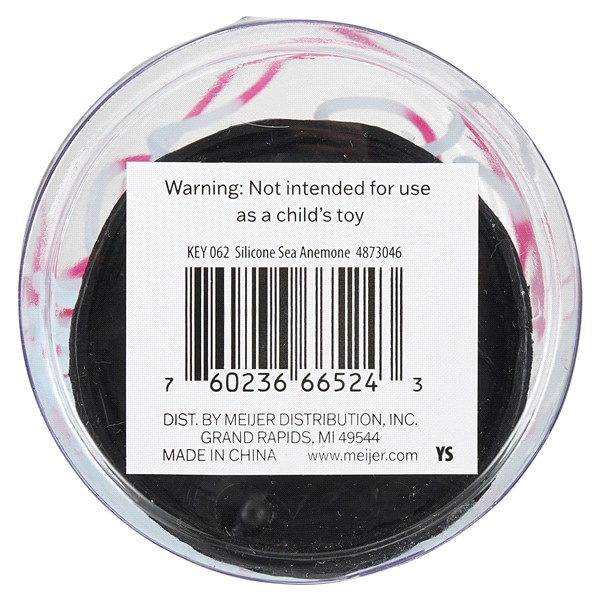 slide 8 of 29, Meijer Silicon Plant Sea Anemone, Med., 1 ct