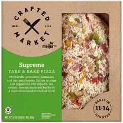 Crafted Market by Meijer Supreme Pizza