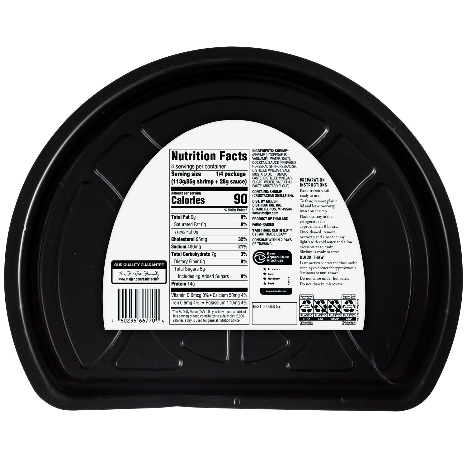 slide 2 of 3, FREDERIKS BY MEIJER Frederik's by Meijer Cooked Shrimp Ring, 16 oz, 16 oz