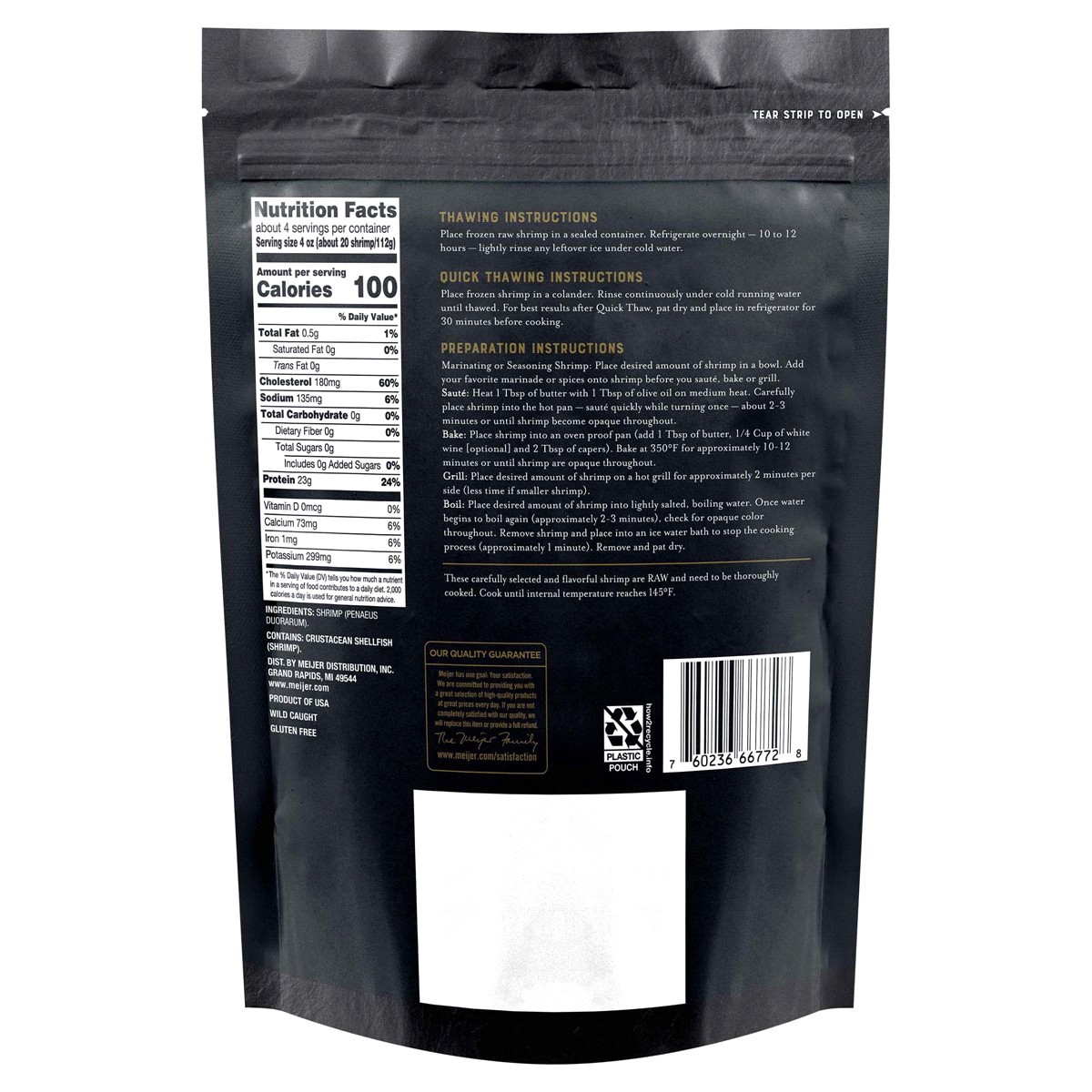 slide 2 of 2, Frederiks by Meijer 70/90 Wild Caught Key West Pink Raw Shrimp, 16 oz, 16 oz