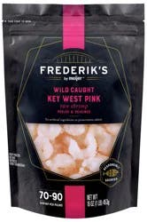 FREDERIKS BY MEIJER Frederik's By Meijer 70/90 Wild Caught Key West Pink Raw Shrimp Tail Off, 16 Oz