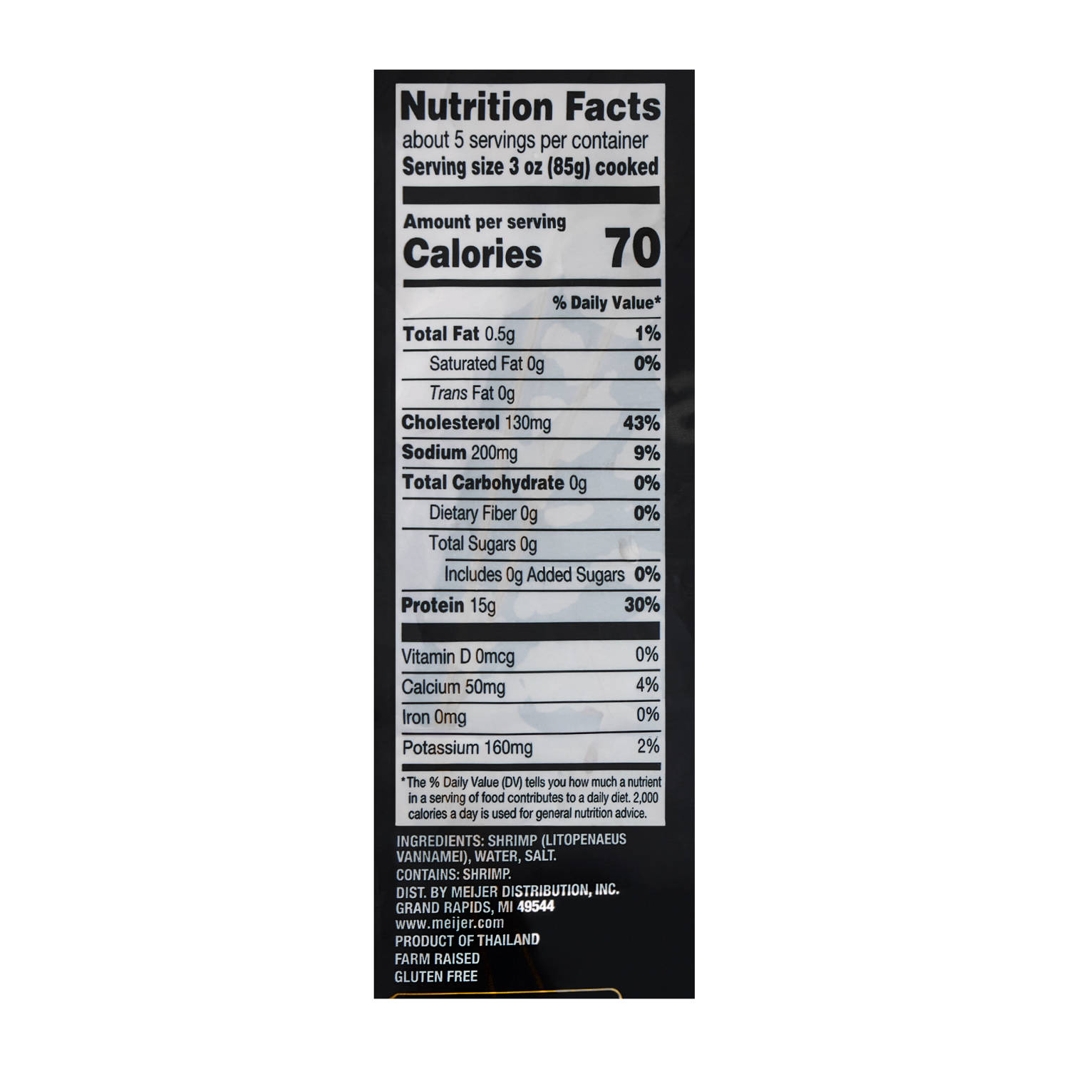 slide 3 of 3, Frederiks by Meijer 16/20 Cooked Shrimp, 16 oz, 16 oz