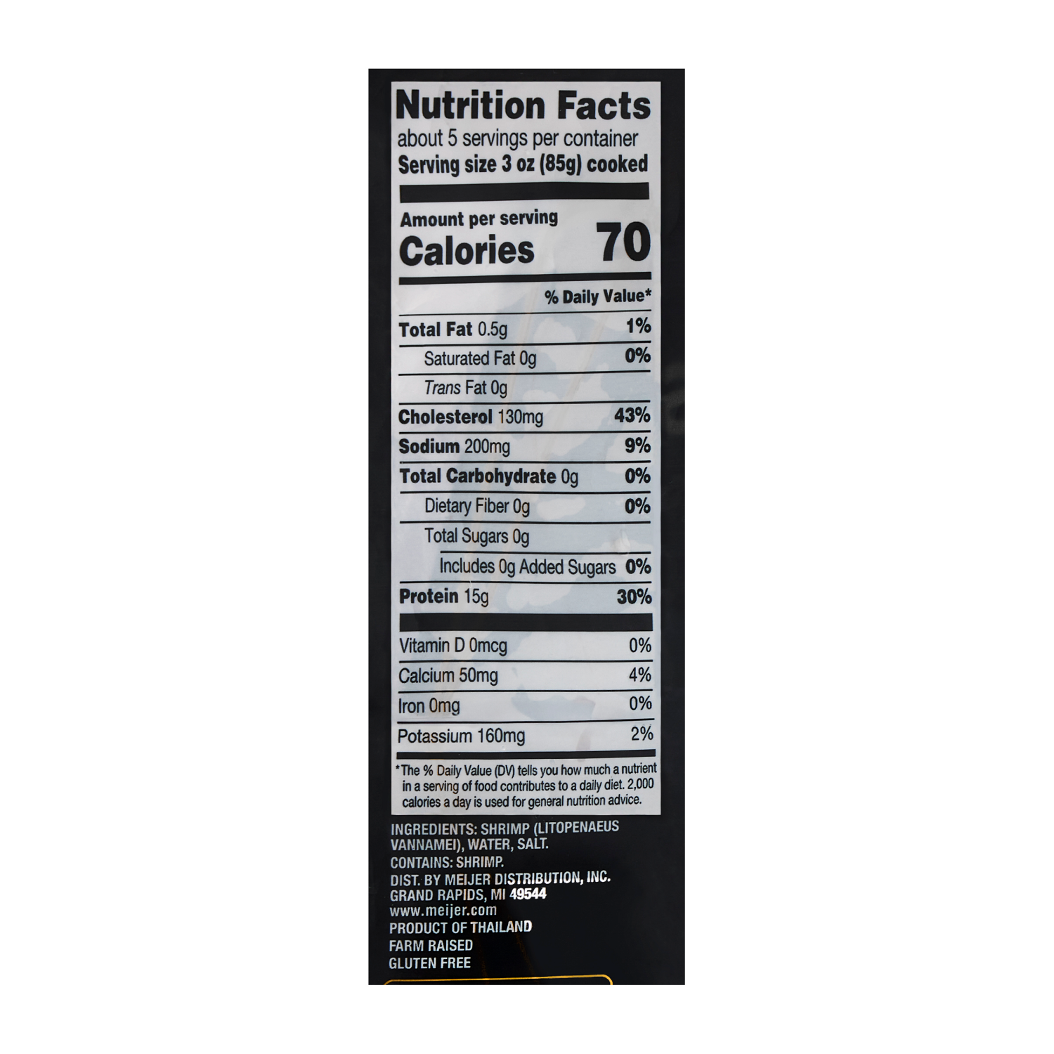 slide 3 of 3, Frederik's by Meijer 50/60 Cooked Shrimp, 16 oz, 16 oz