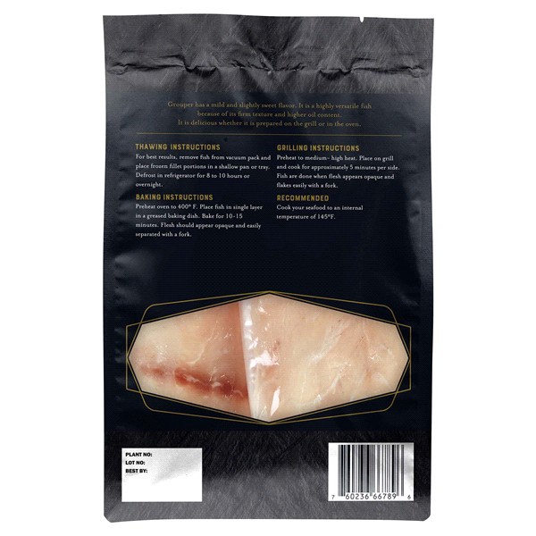 slide 4 of 13, Frederiks by Meijer Wild Caught Skinless Grouper Portions, 12 oz