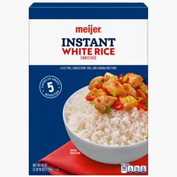 Meijer Instant Long Grain White Rice, 42 Oz