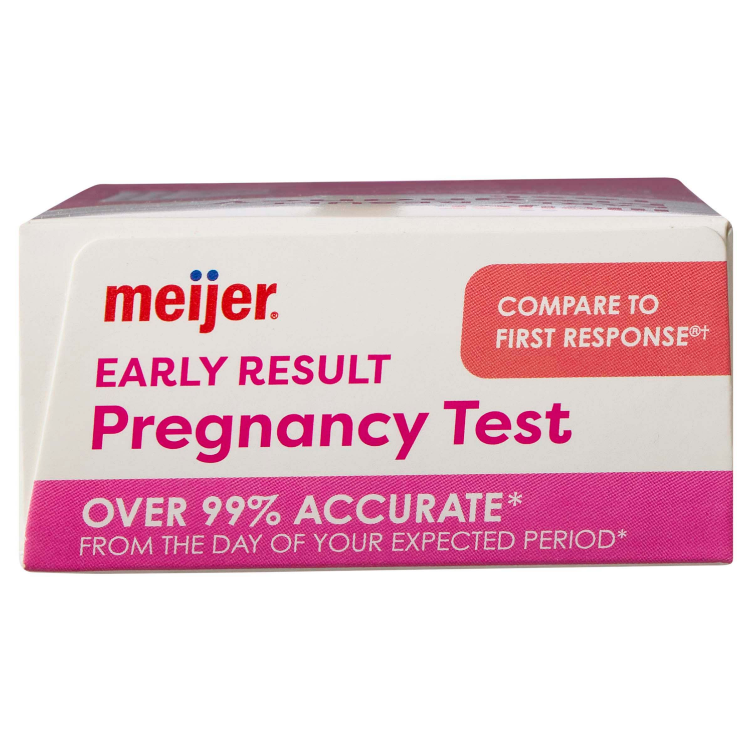 slide 4 of 4, Meijer Early Results Pregnancy Test, 3 ct