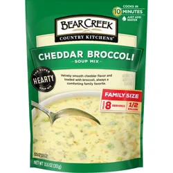 Bear Creek Country Kitchens Cheddar Broccoli Soup Mix Family Size