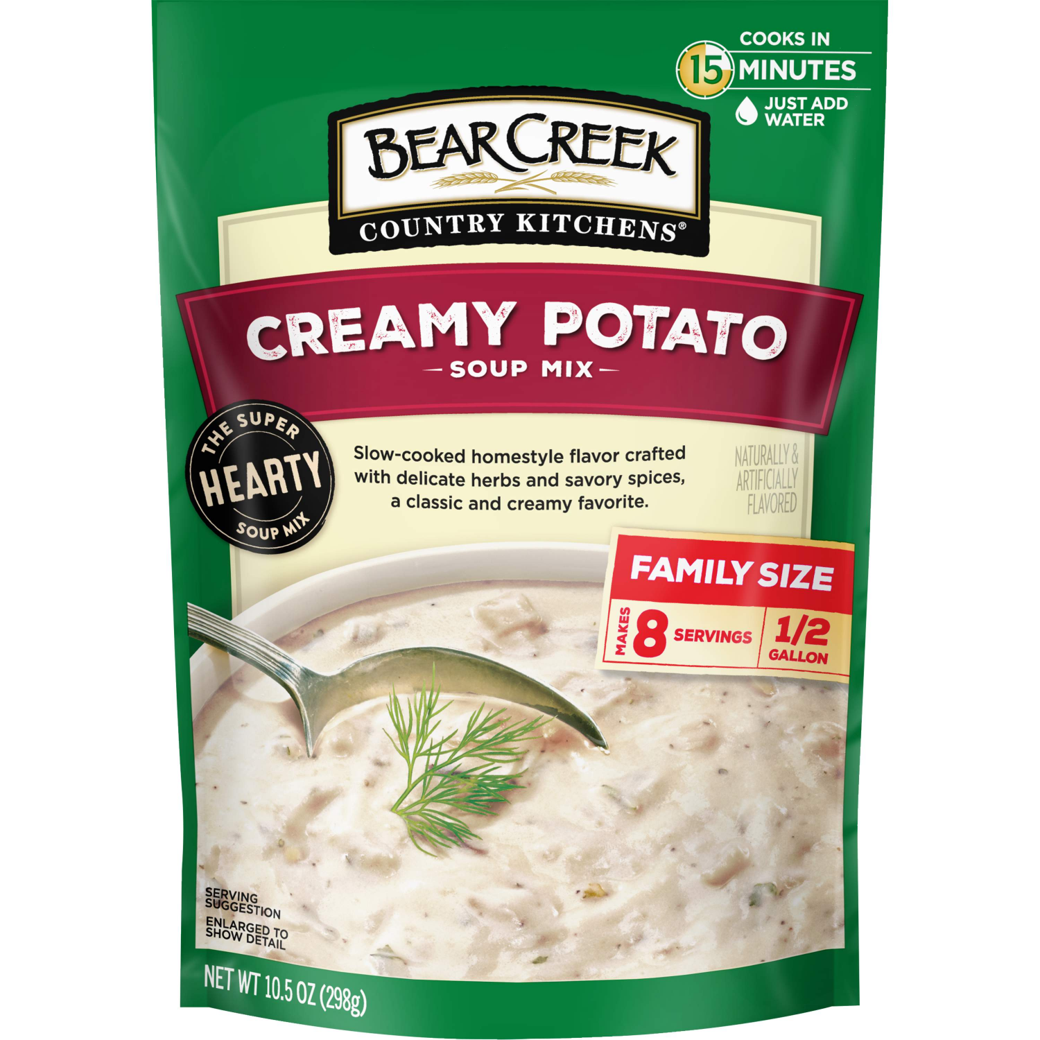 slide 1 of 2, Bear Creek Country Kitchens Creamy Potato Soup Mix, 10.5 oz, 10.5 oz