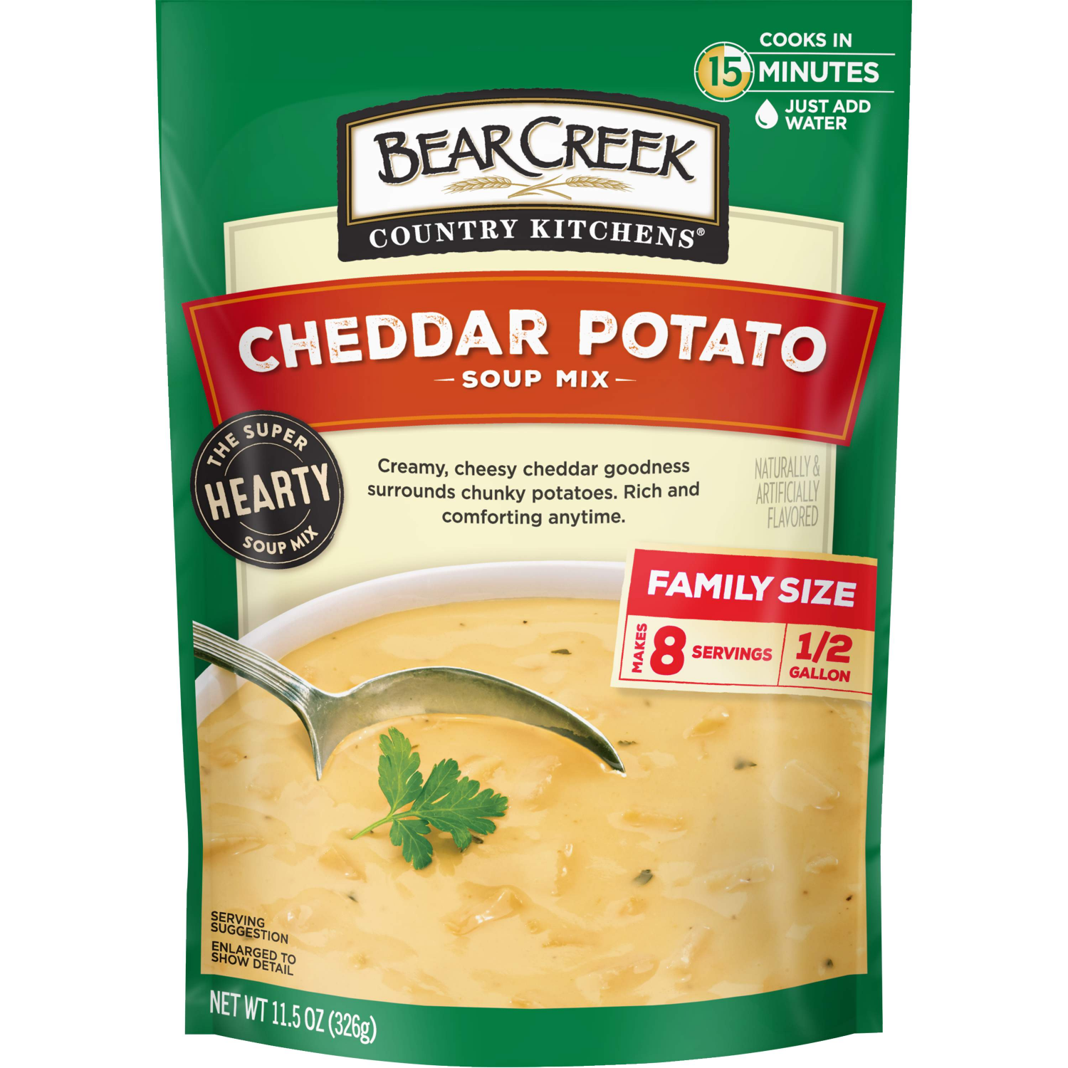 slide 1 of 2, Bear Creek Country Kitchens Cheddar Potato Soup Mix, 11.5 oz, 11.5 oz