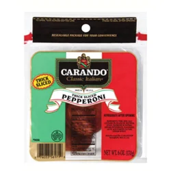 Carando Italian Pre-Sliced Pepperoni, 6 oz