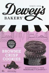 Dewey's Bakery Brownie Crisp Cookies - 9 oz