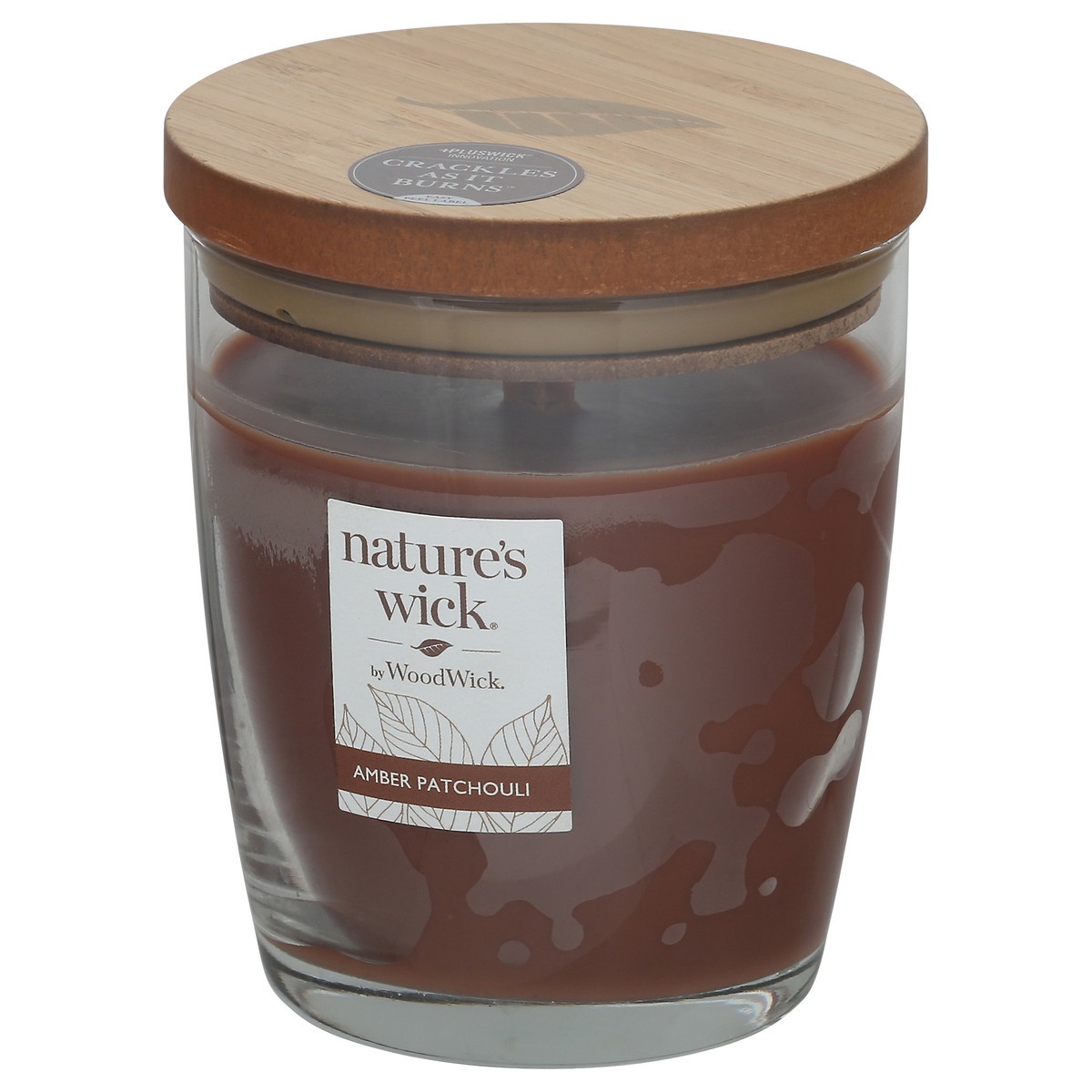 slide 9 of 11, Nature's Wick Amber Patchouli Candle 1 ea, 10 oz