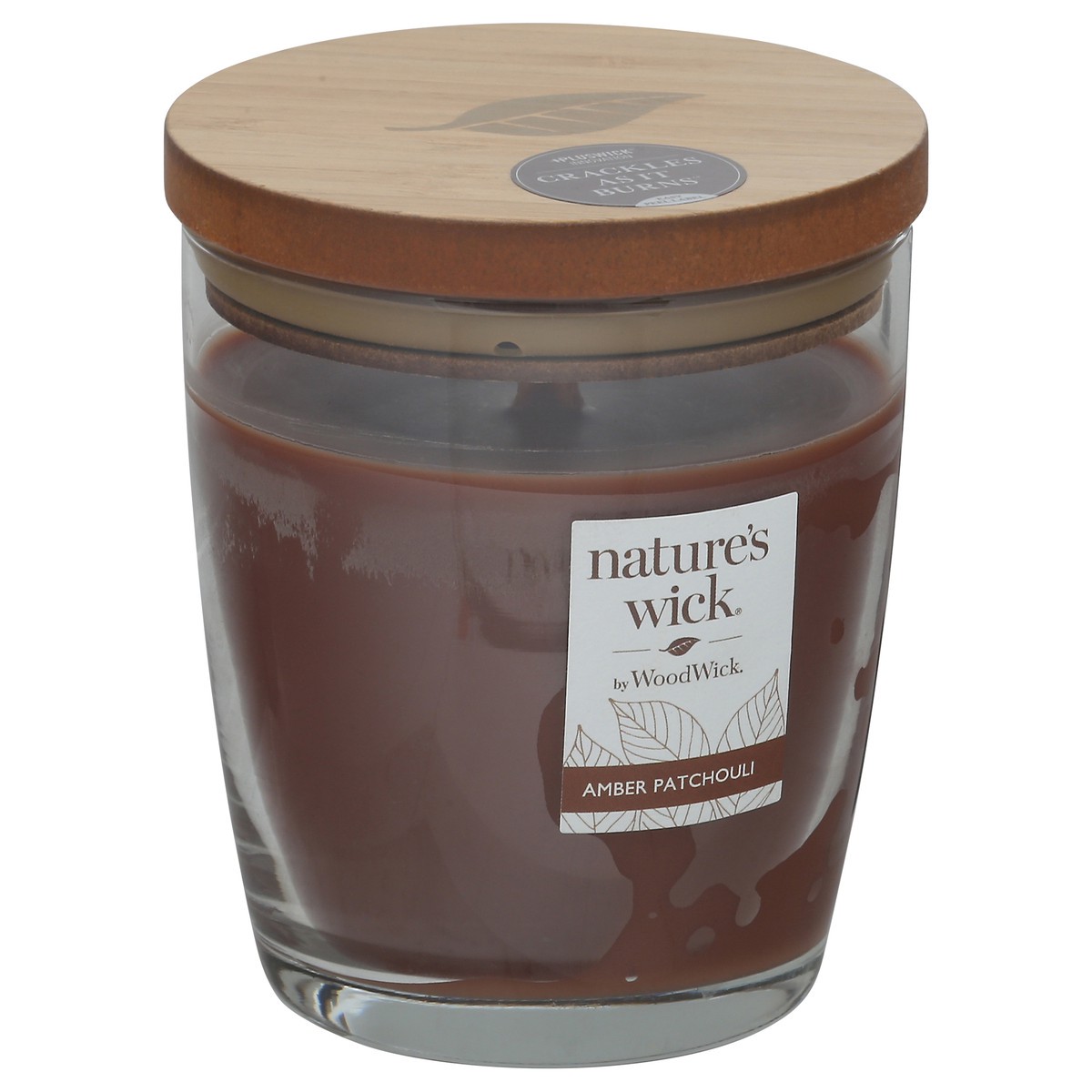 slide 8 of 11, Nature's Wick Amber Patchouli Candle 1 ea, 10 oz