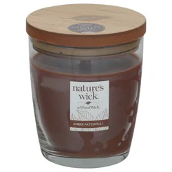Nature''s Wick Amber Patchouli Candle 1 ea