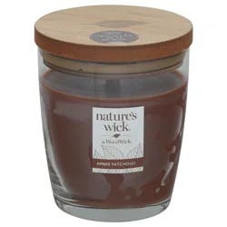 Nature's Wick Amber Patchouli Candle 1 ea