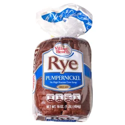 Village Hearth Rye Pumpernickel Bread 16 oz