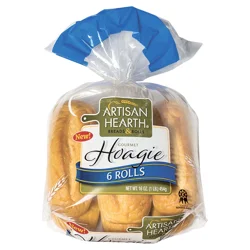Artisan Hearth Gourmet Hoagie Rolls 6 ea