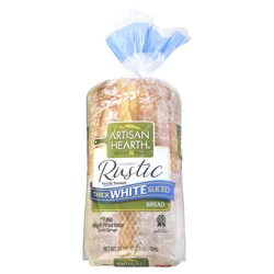 Artisan Hearth Rustic Sliced Thick White Bread 22 oz