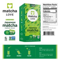 slide 2 of 17, Matcha Love Japanese Matcha Unsweetened Green Tea Single Serve Packets - 15 ct, 15 ct