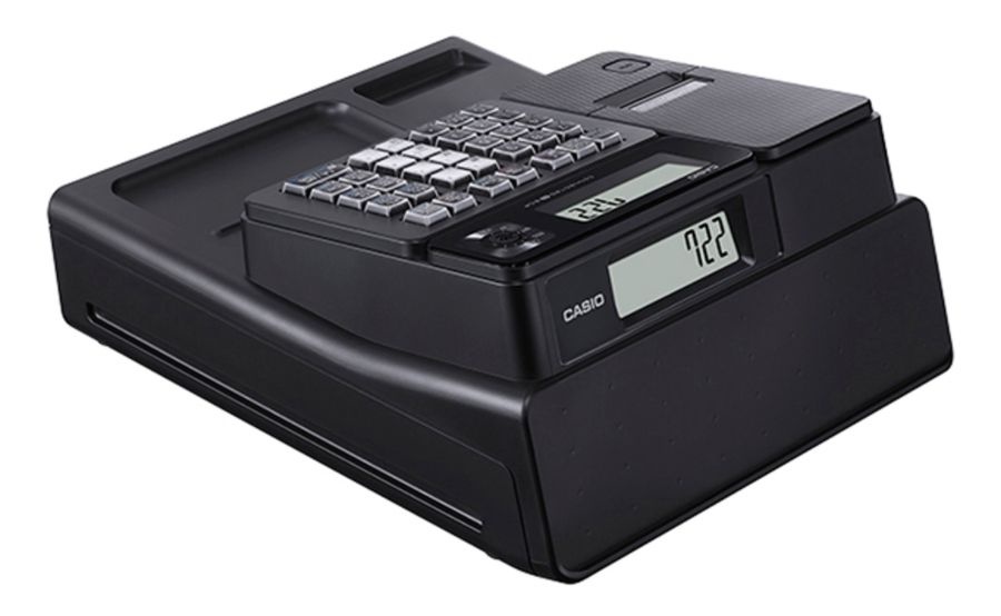 slide 2 of 2, Casio Sr Series Single Tape Thermal Print Unit With Bluetooth To App, Black, Sr-S720, 1 ct