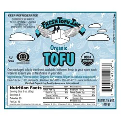 Fresh Tofu Inc. Organic Tofu