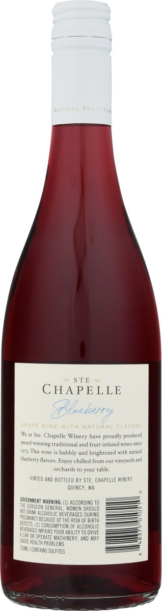 slide 9 of 12, Ste. Chapelle Blueberry 750 ml Bottle, 750 ml