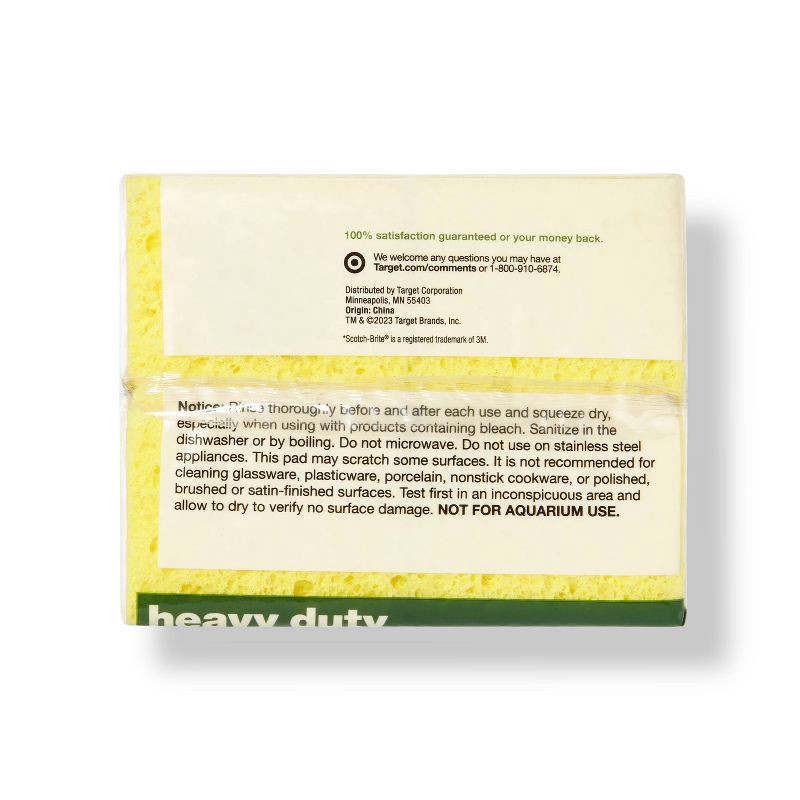 slide 3 of 3, Heavy Duty Scrubbing Sponges - 6ct - up&up™, 6 ct