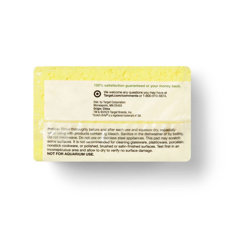 slide 3 of 3, Heavy Duty Scrubbing Sponges - 3ct - up&up™, 3 ct