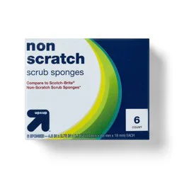 Non-Scratch Scrub Sponges - 6ct - up&up™