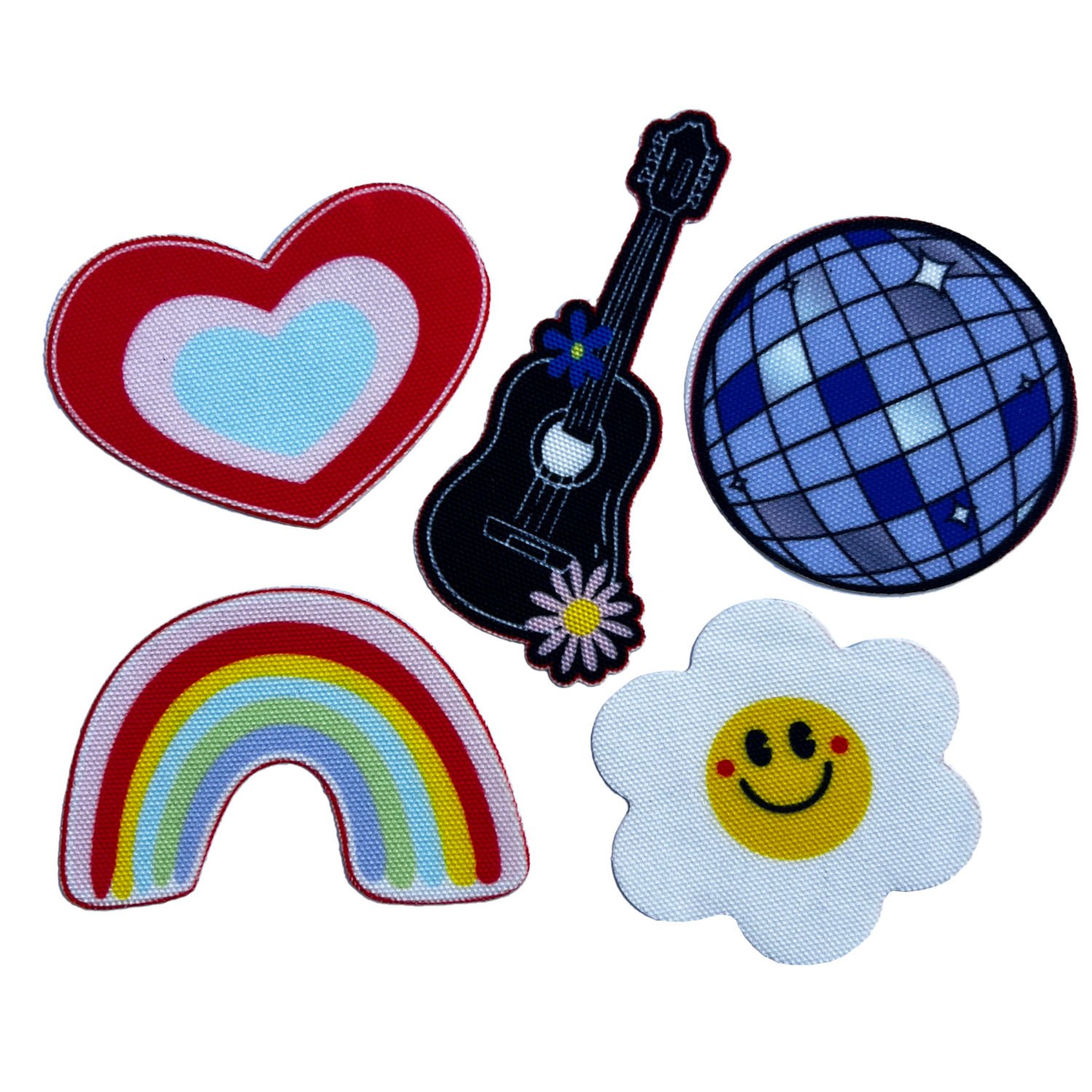 slide 3 of 3, Little Yellow Bicycle® Canvas Sticker Packs Popstar, 5 pcs, 5 ct