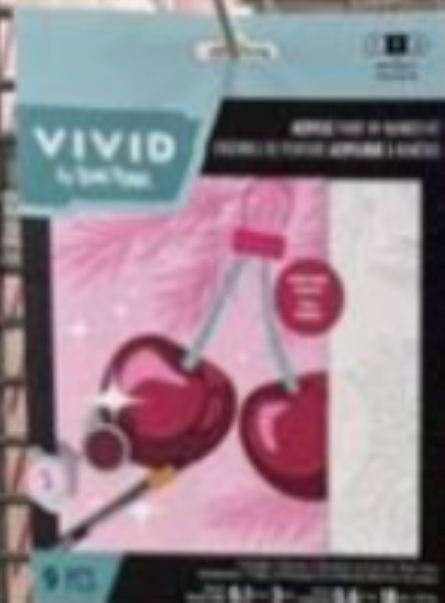 slide 1 of 1, Br Vvd Small Acrylic Pbn Cheery Cherry, 1 ct