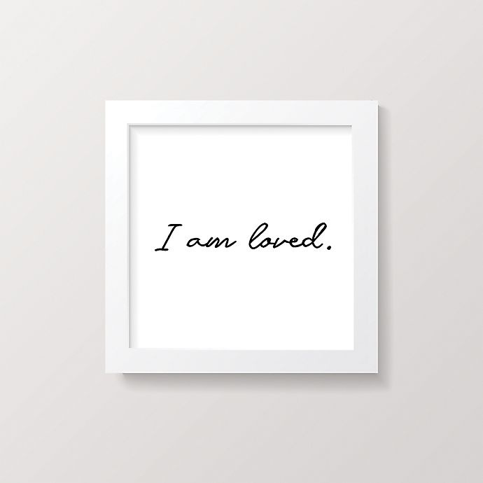 slide 4 of 5, goumikids Affirmations Framed Wall Art Set - White, 3 ct