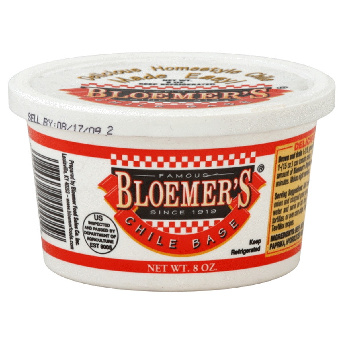 slide 1 of 1, BLOEMERS Famous Bloemer's Chile Base, 8 oz