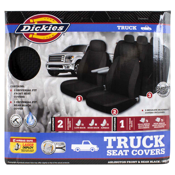 slide 1 of 1, Dickies Arlington Truck Front & Rear Seat Cover Kit, 1 ct