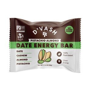 slide 1 of 1, Date Energy Bars - Cashew, 1 ct