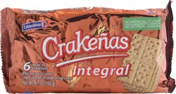Colombina Crakenas Wheat Bran and Oat Crackers 6-4 ct Packs