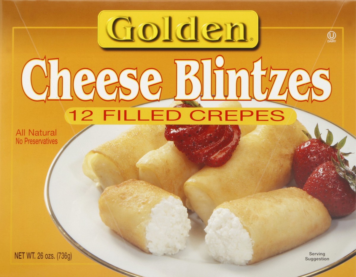 slide 4 of 4, Golden Blintz Cheese, 26 oz