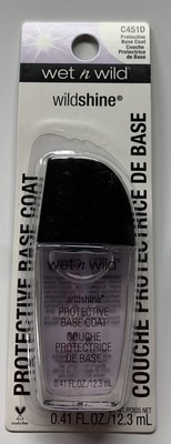 slide 1 of 1, wet n wild Wild Shine Nail Polish - Protective Base Coat, 0.41 fl. oz.