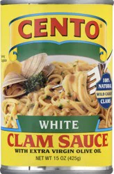 Cento White with Extra Virgin Olive Oil Clam Sauce 15 oz