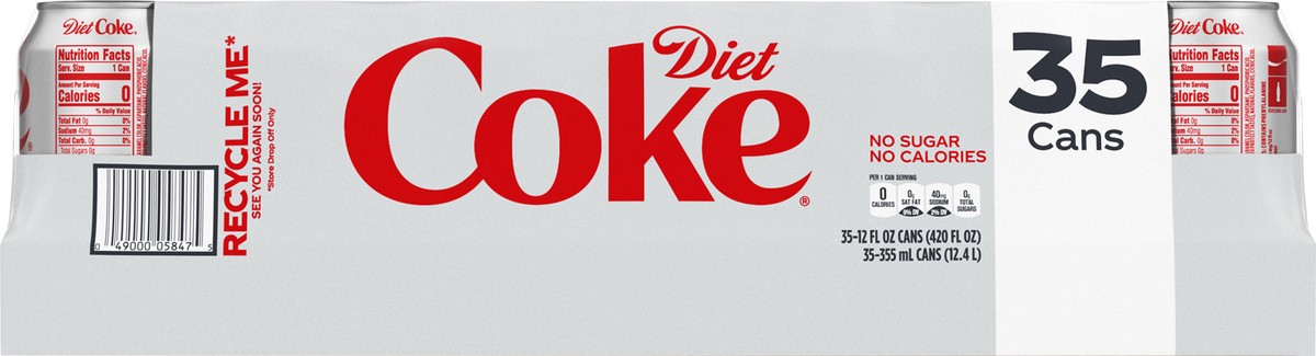 slide 3 of 8, Diet Coke Diet Cola - 35 ct, 35 ct