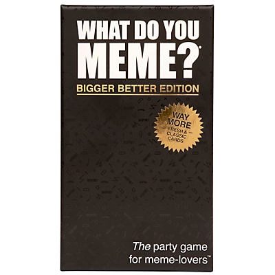 slide 1 of 1, What Do You Meme? Bigger Better Edition Party Game, 1 ct