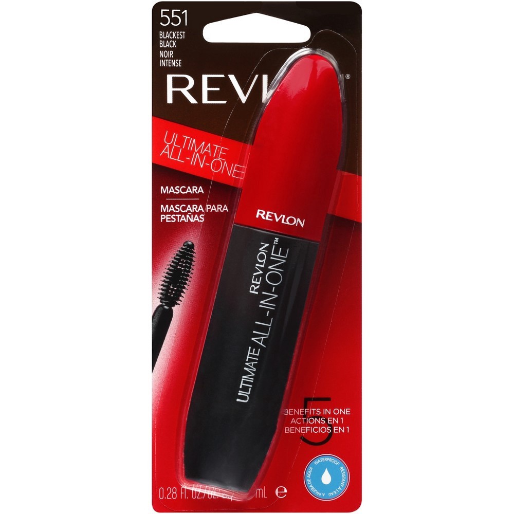 slide 4 of 6, Revlon Ultimate All-In-One Mascara Waterproof - 551 Blackest Black , 1 ct