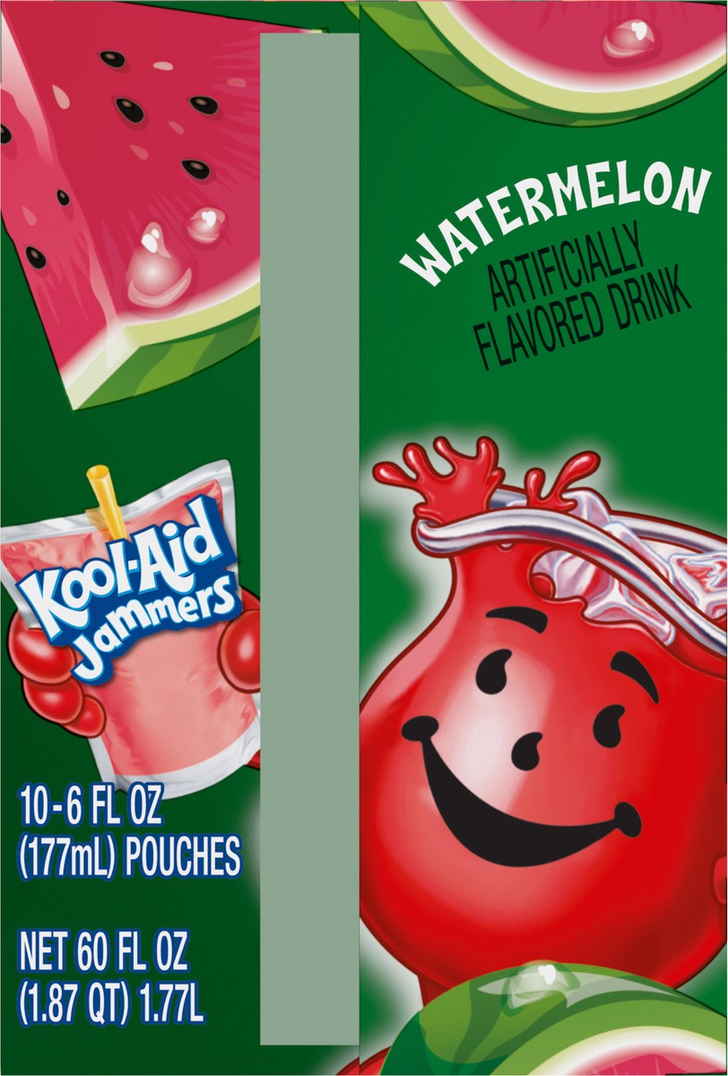 slide 5 of 9, Kool-Aid Jammers Watermelon Juice Drinks, 60 fl oz