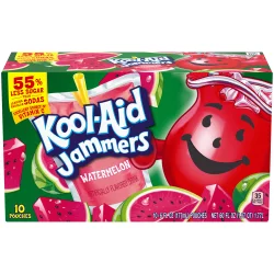 Kool-Aid Jammers Watermelon Artificially Flavored Soft Drink