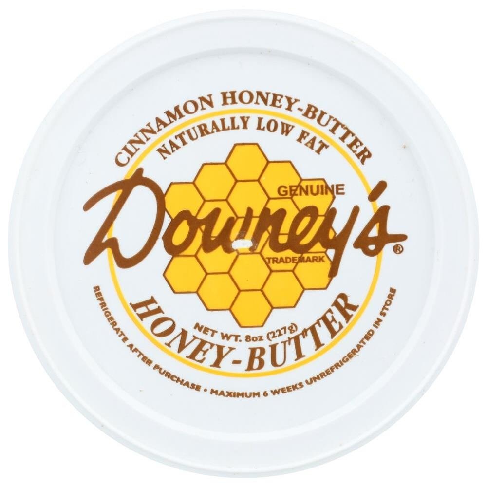 slide 1 of 1, Downey's Honey Cinnamon Butter, 8 oz