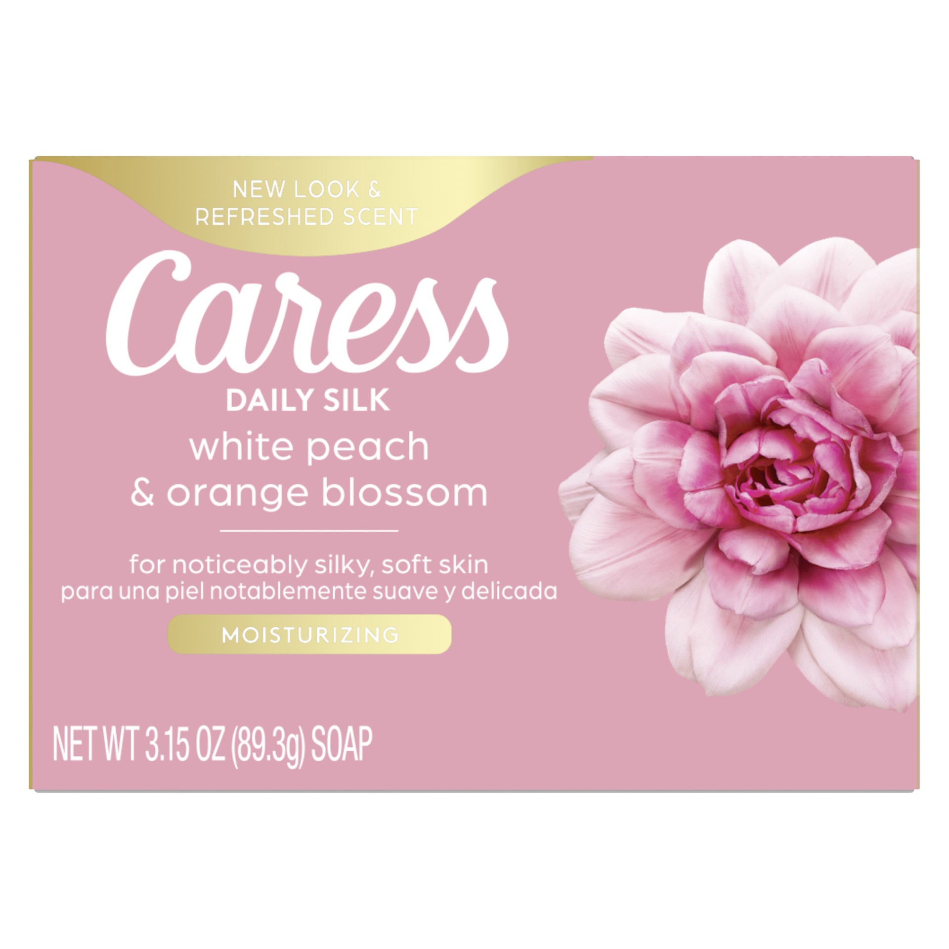 slide 1 of 7, Caress Beauty Bar Soap Daily Silk, 3.15 oz, 3.15 oz