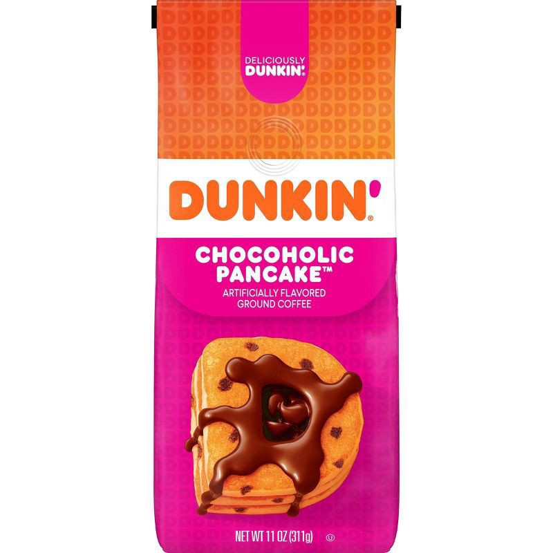 slide 1 of 6, Dunkin' Donuts Dunkin Chocoholic Pancake Medium Roast Coffee- 11 oz, 11 oz