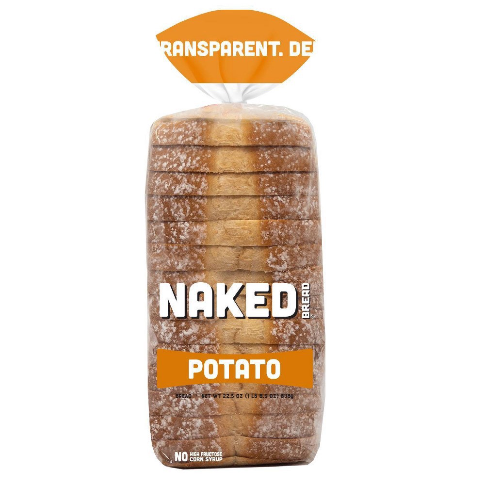 slide 4 of 6, Naked Bread - Potato Sandwich Bread 22.5oz, 22.5 oz