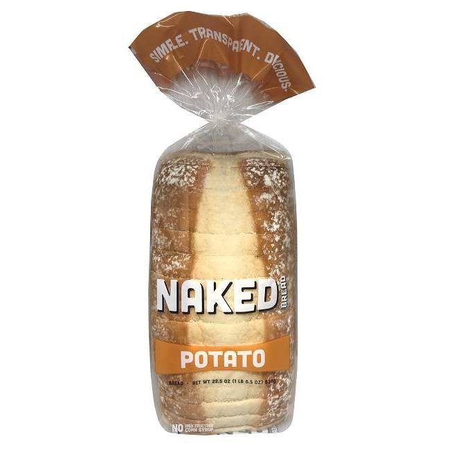 slide 1 of 6, Naked Bread - Potato Sandwich Bread 22.5oz, 22.5 oz