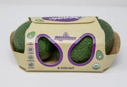 Organic Avocados, Large, 2 Ct